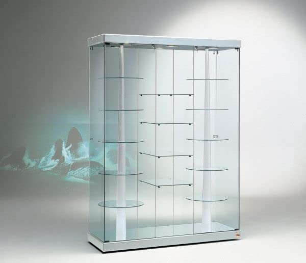 ITALFROM Drehbare Vitrine Große Aussteller Showcase drehbare Lichter