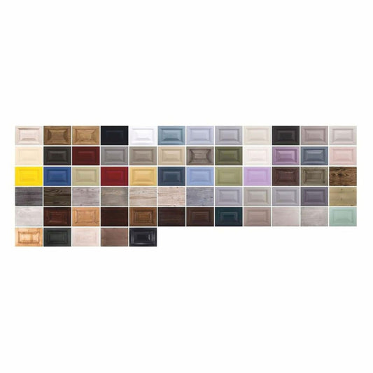 Casa Padrino Landhausstil Vitrine mit 6 Schiebetüren Rot/Weiß 151 x 47 x H. 220 cm